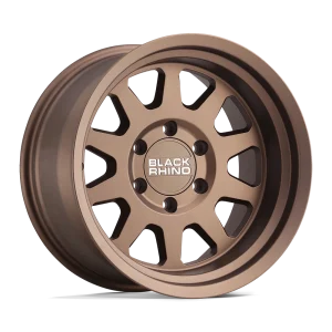 Black Rhino – STADIUM – Bronze – 16″x8″ -10mm – All weather Wheels – 1680SDM-06140Z12A